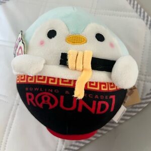 Round 1 Ramen Penguin Plush